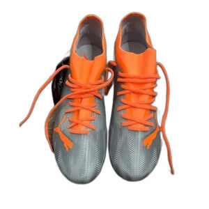 NWT Puma Ultra 1.4 Fg Ag Silver Neon Citrus Soccer Cleats Size 6